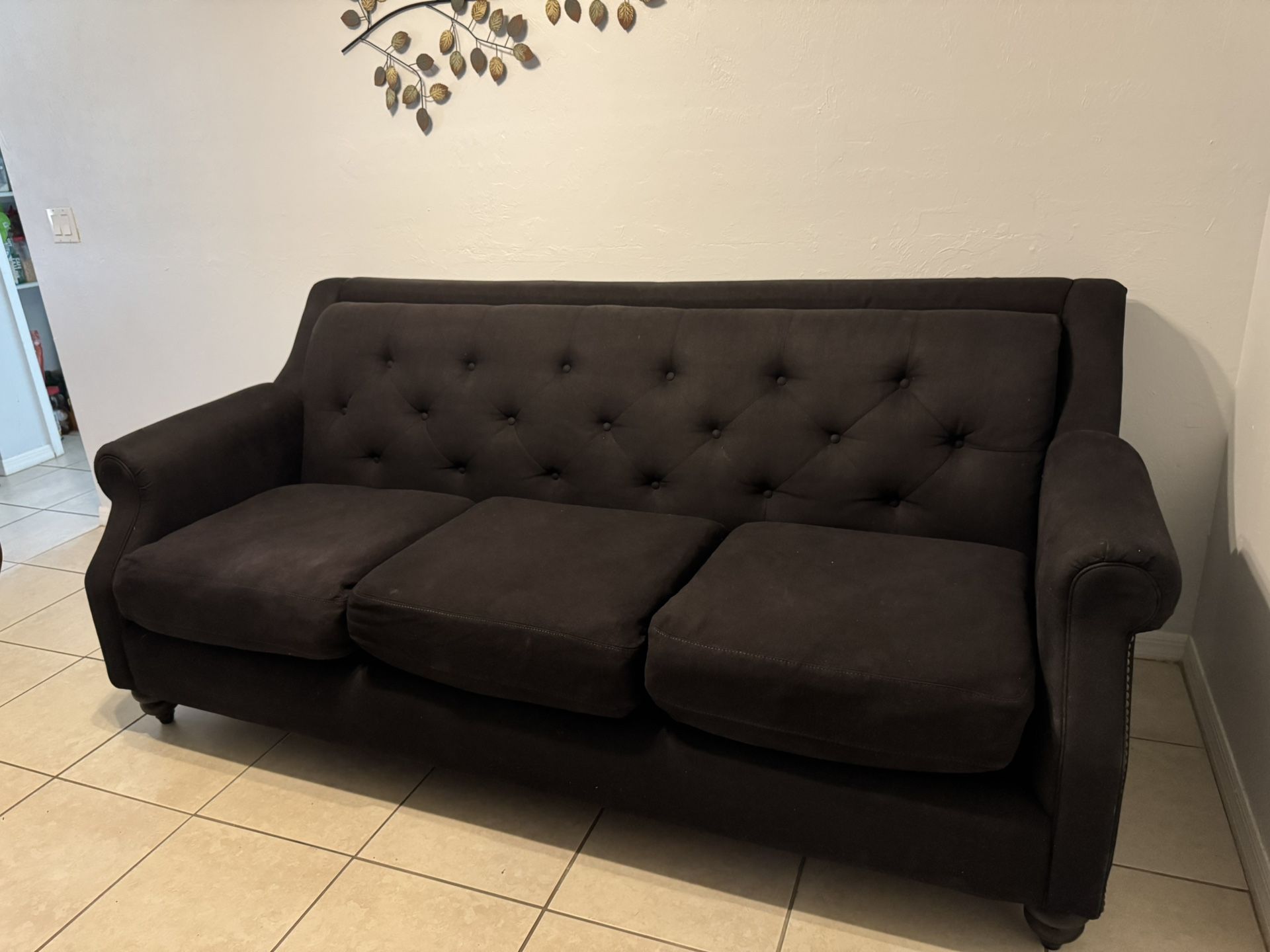 Black Lazy Boy Couch