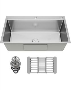 Stainless steel sink- still in the box