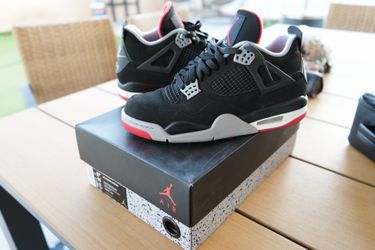 Jordan Bred 4’s 9.5