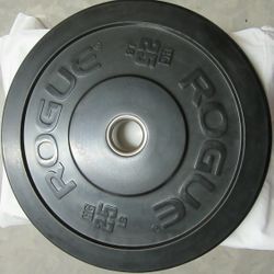 Rogue Fitness 25LB Single Olympic Bumper Weight Plate