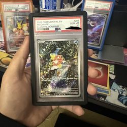 Pokemon Magikarp Paldea Evolved Psa 10