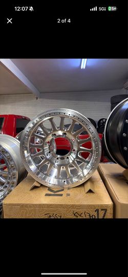 8x6.5 17” kmc wheels