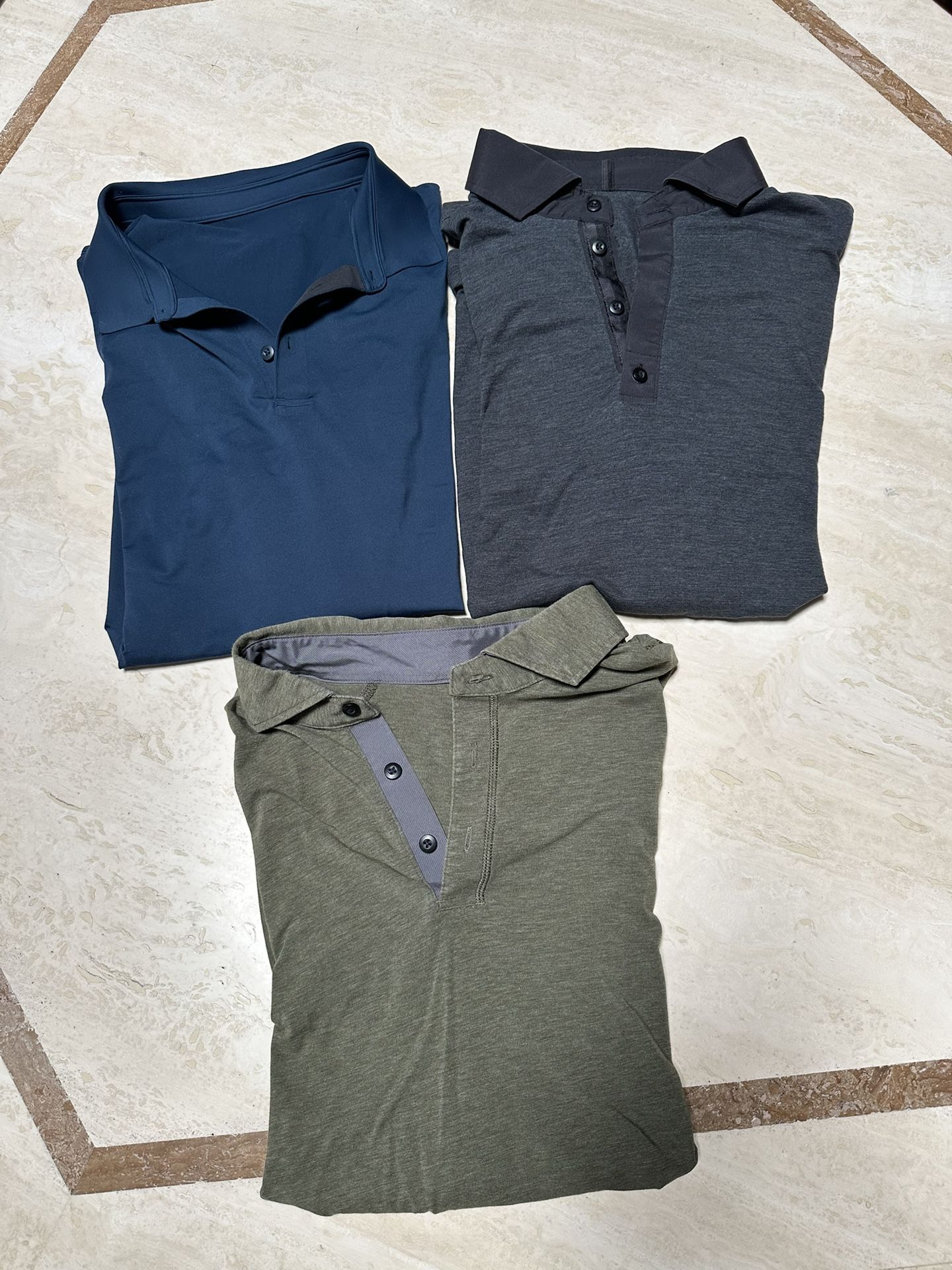 Lot of 3 XL Lululemon Shirts