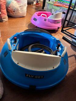 FLY-001 Kids Electric Bumper Car – Blue