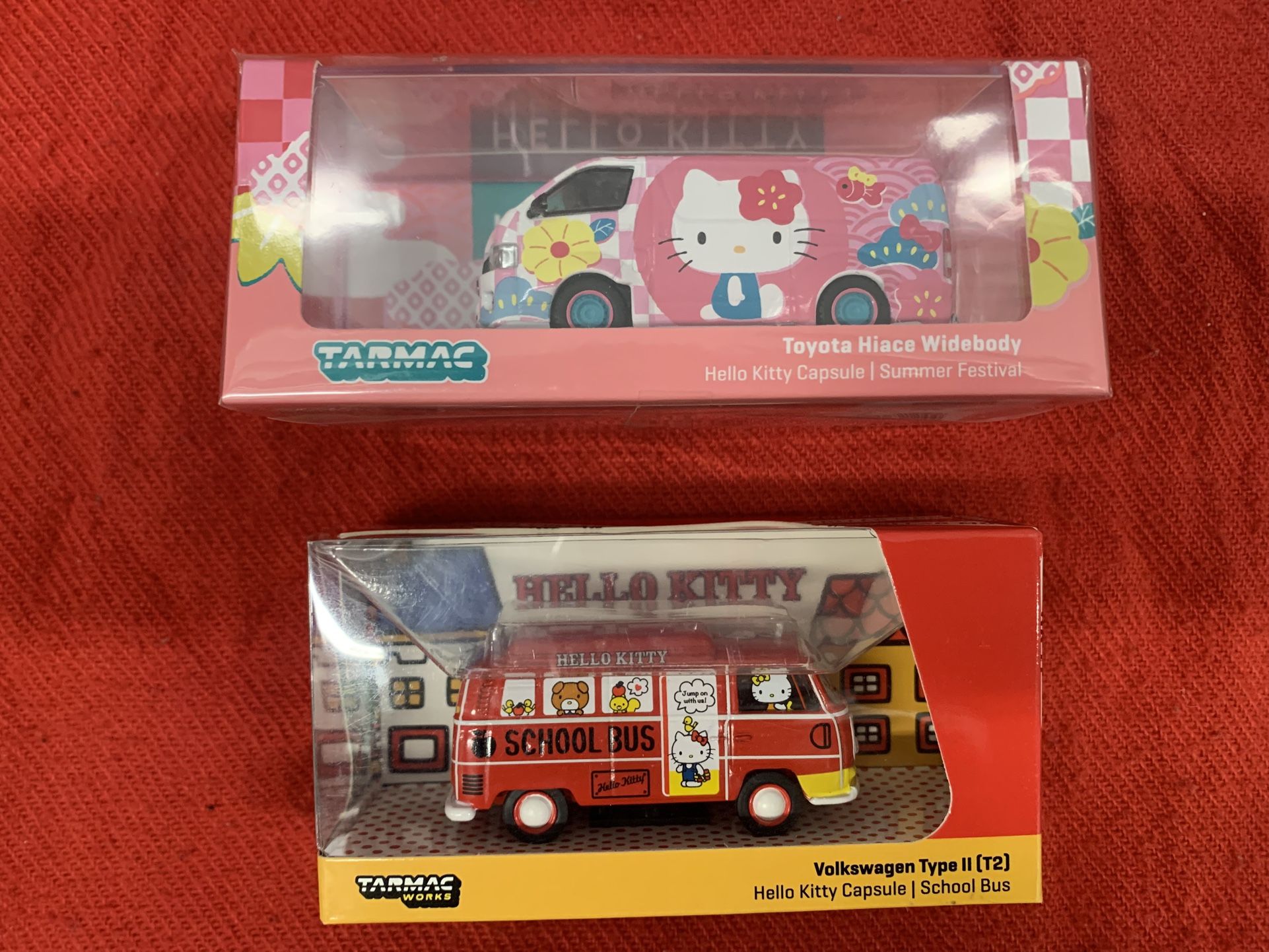Hello Kitty Tarmac Works Cars