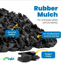 Black Rubber Mulch