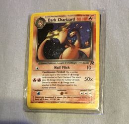 Holographic Dark Charizard Pokemon Card - Team Rocket Set