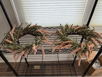 Matching decorative wreaths