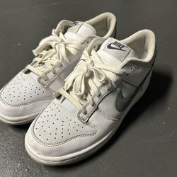 White Nike Dunks