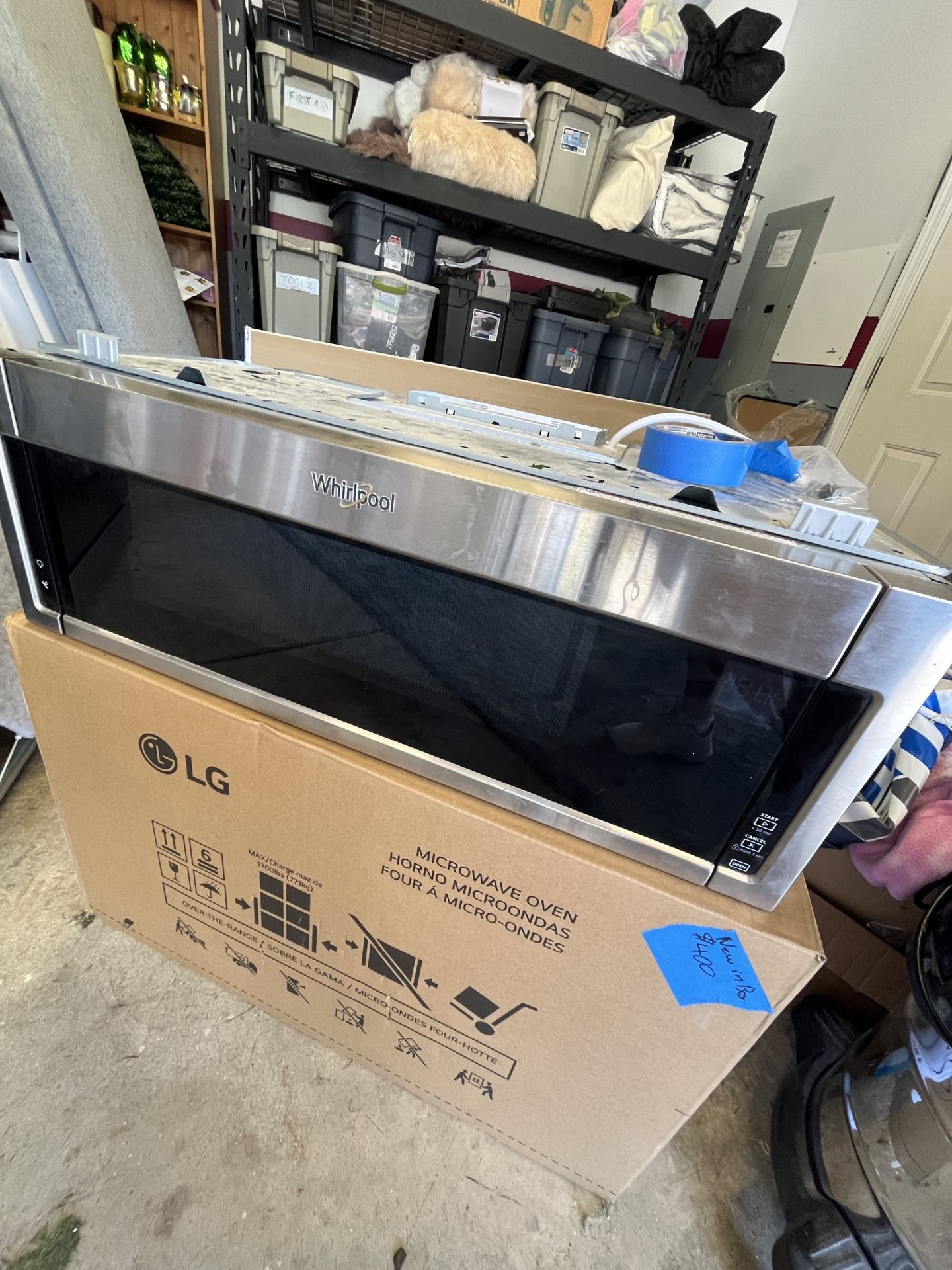 Whirlpool Micro Hood Low Profile