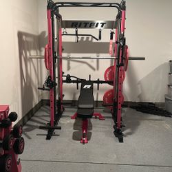 Pink Rit Fit Smith Machine 