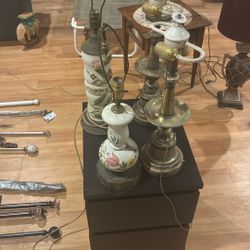 1930s Antic Lamps  50 Each 