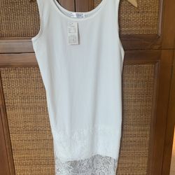 NWT! White Shapewear, Cami, Innerwear. Asian size XXL Chest: 34”