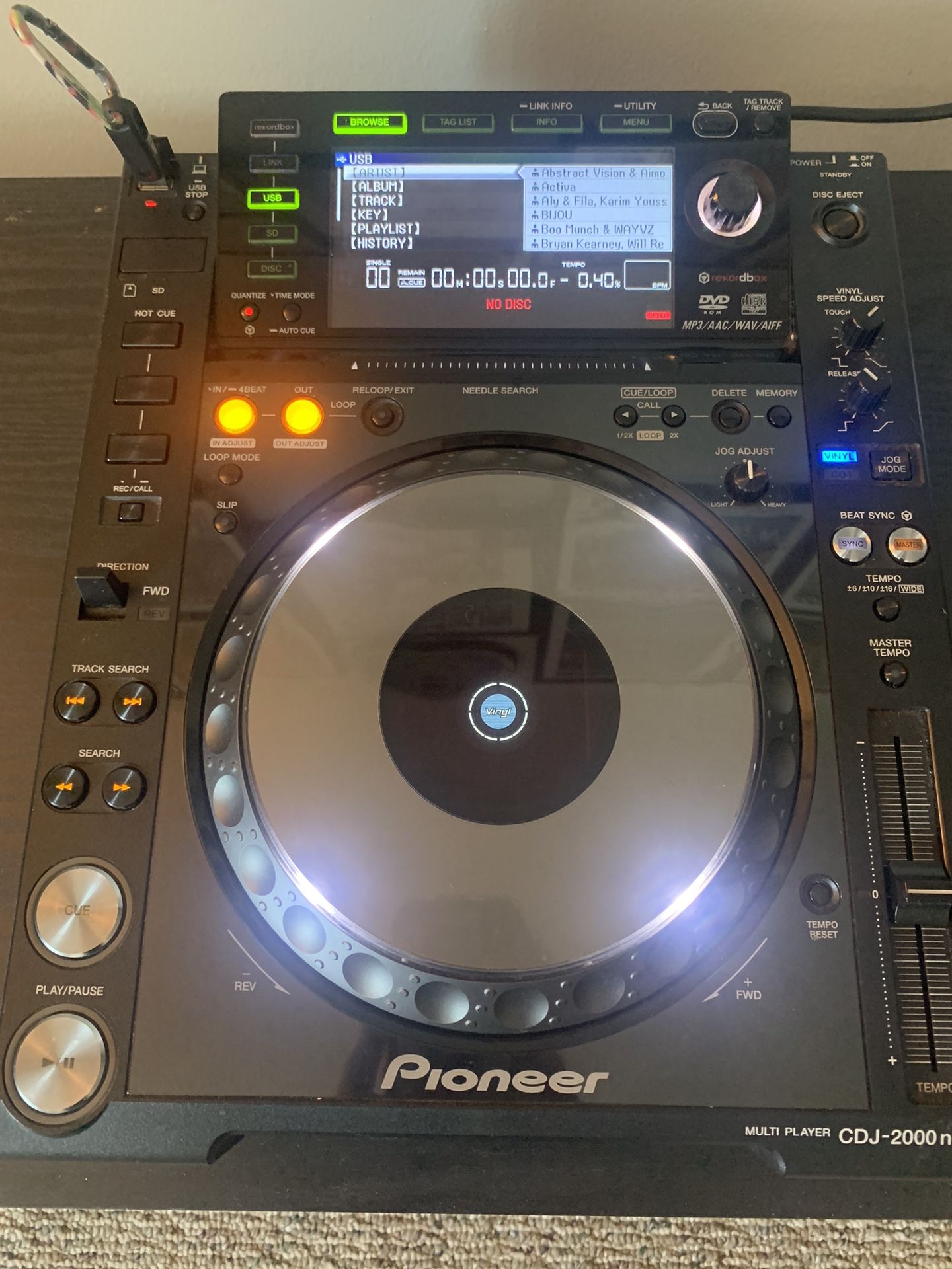 Pioneer CDJ 2000 Nexus
