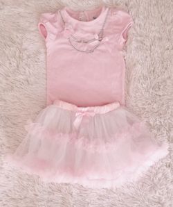Onesie and tutu 18mos (Just Too Cute)
