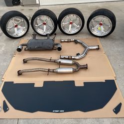 Nissan 370z Aftermarket Rims / Splitter / OEM Exhaust