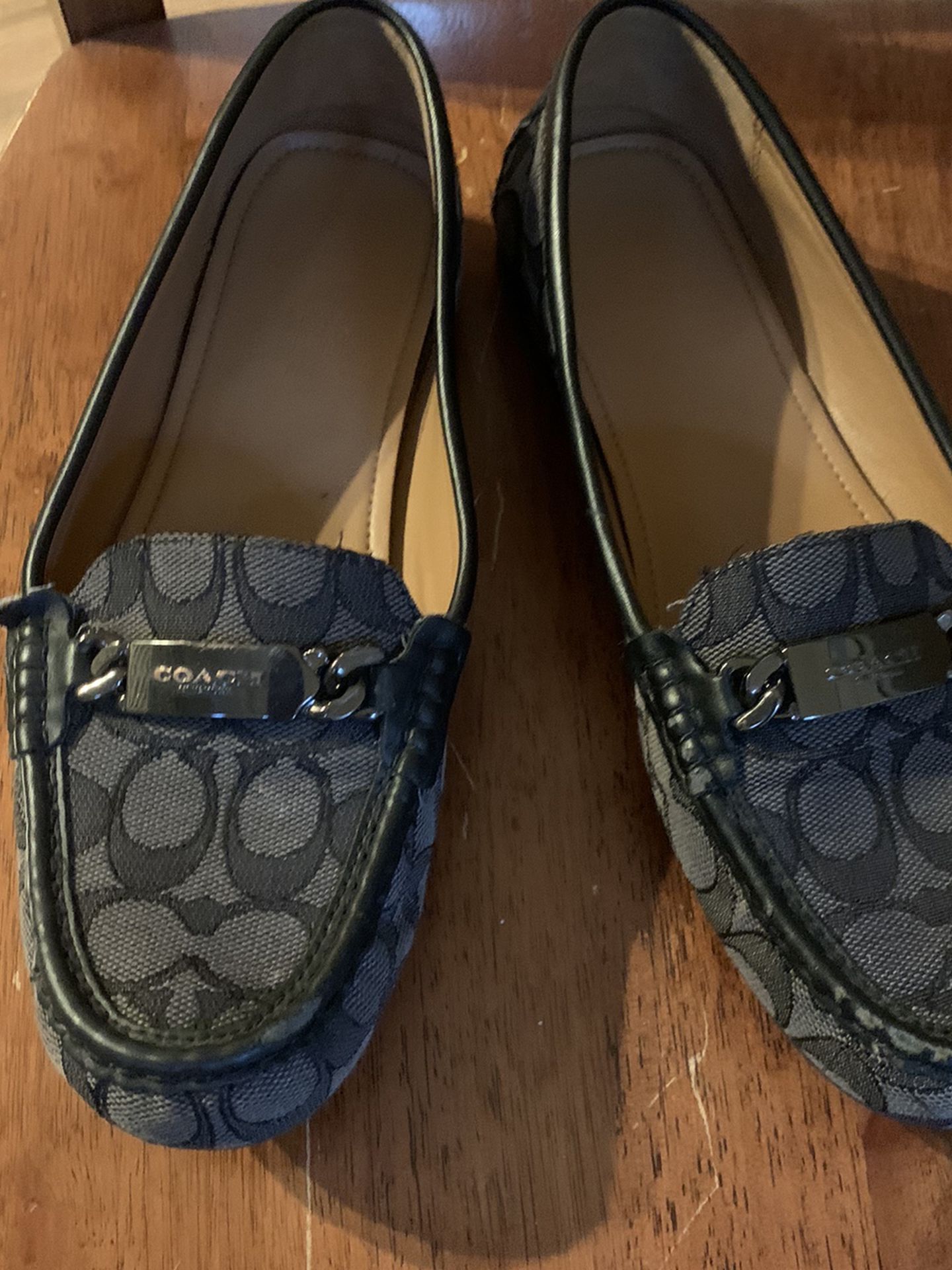 Authentic Coach Loafers / Flats Leather Sz 9.5
