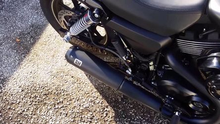 Speed merchant slip on exhaust