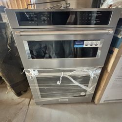 27in Wall Oven And Microwave 