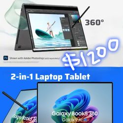 💻 🔥 Samsung Galaxy Book5 Pro 360 — 16” 3K AMOLED | 2-in-1 Touchscreen | S-Pen | Brand New Book 5 🔥