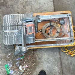 Ridgid Wet Tile Saw 