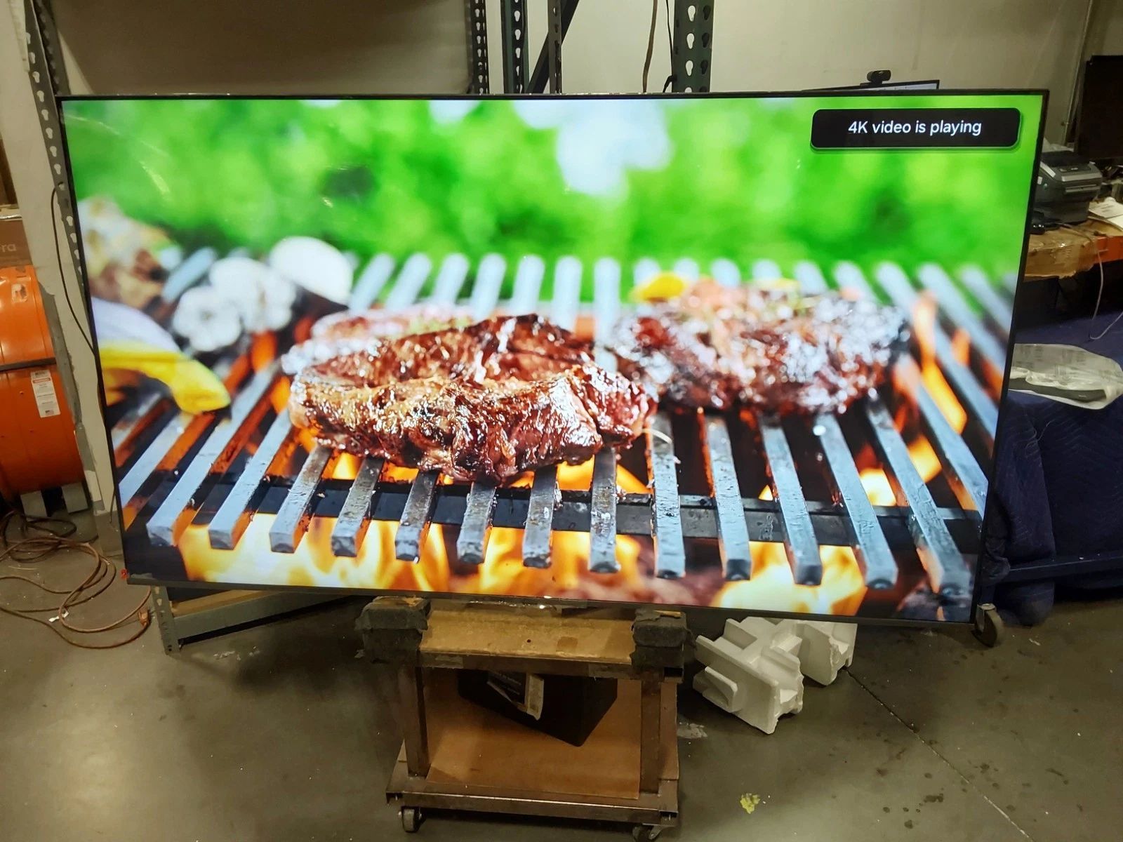 BCR008-Samsung QN75Q80DDFXZA 75" QLED 4K Smart TV with Direct Full Array