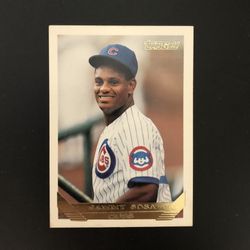 Sammy Sosa Topps Gold 1993