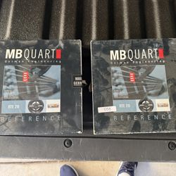 2 pairs of mb quartz 1 inch tweeters brand new in box $60 per pair