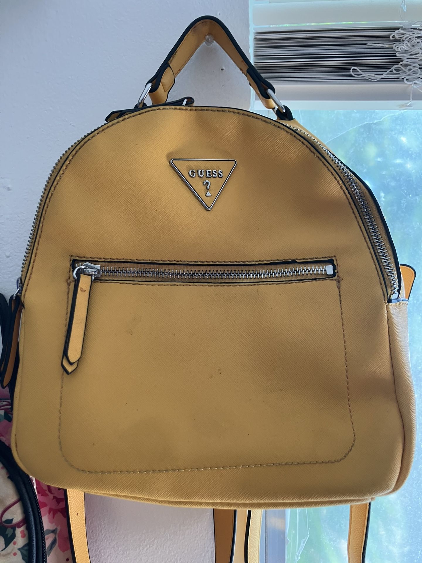 Yellow Guess Bag