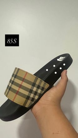 Burberry slides
