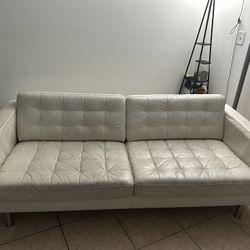  leather sofa $80 
