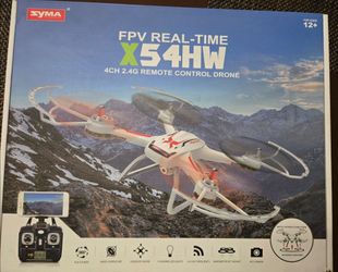FPV Real-Time X54HW 4CH 2.4G Remote Control Drone
