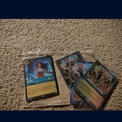 Lorcana Zootopia 2  OOP CARDS 3 Brand New (SEALED) + SEALED MOANA 2 OUT OF PRINT LOW PRICE