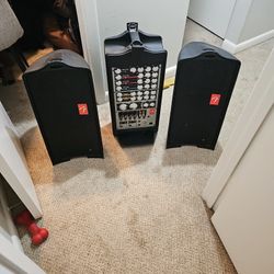 Fender PD-250 PA System With Stands, Mics, And Cables