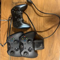 Xbox Controllers + Charger