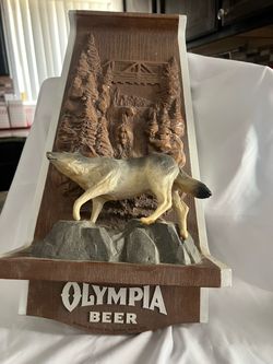 Olympia 3d beer sign