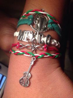Leather bracelet