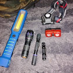 6 Lights 55$ Husky Headlight Is Brand New