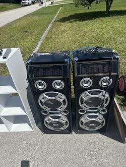Pyle Karaoke Speakers