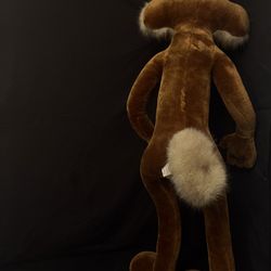 Vintage 1971 Warner Bros Mighty Star (3) JUMBO WILE E COYOTE PLUSH Wired Stuffed