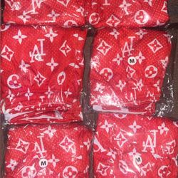 Red Louis Vuitton Shorts!