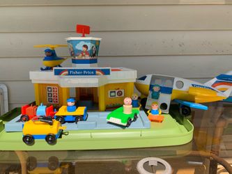 Vintage Fisher Price Little People Airport