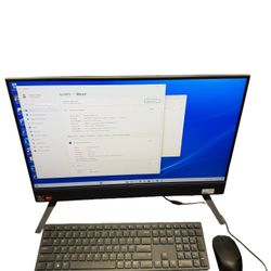 DELL Inspiron 24 5415 AIO PC 23.8" FHD Touch Ryzen 5 5625U 8GB 512GB SSD With Wirless keyboard and mouse