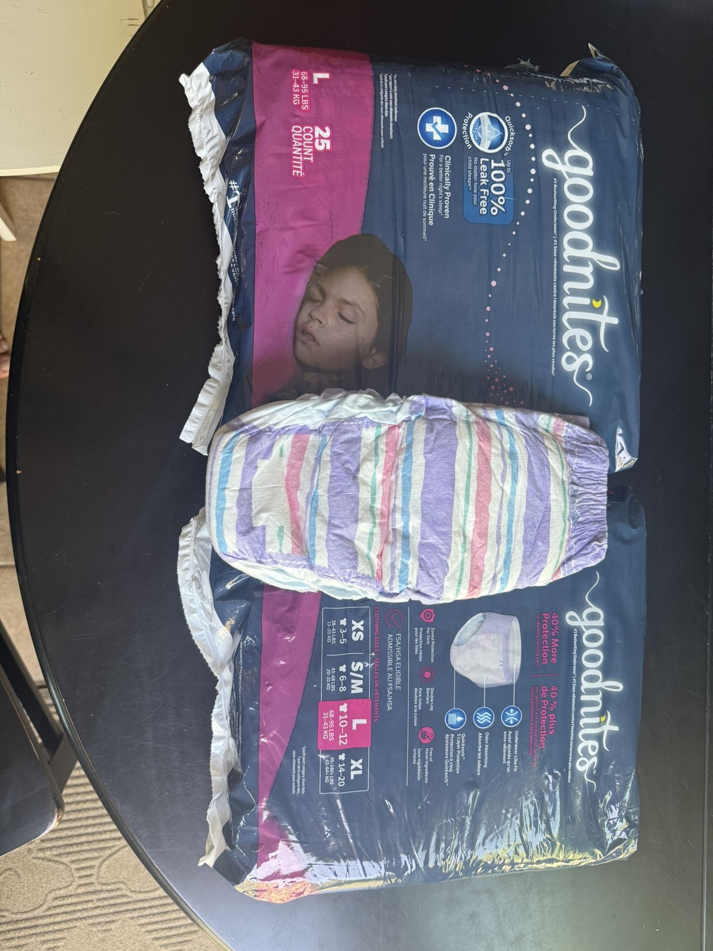 Goodnites child Size Pull Up