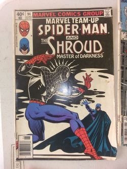 Marvel Team Up#94 Spiderman And Shroud