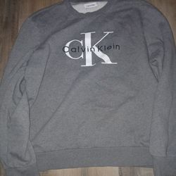 Calvin Klein Grey Sweatshirt S/L