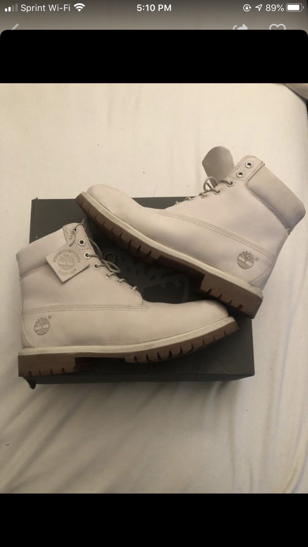 Timberland 6-inch Premium Men's Boots 'Angora Monochrome'