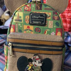 Disney Tiki Backpack/ears/large Pin
