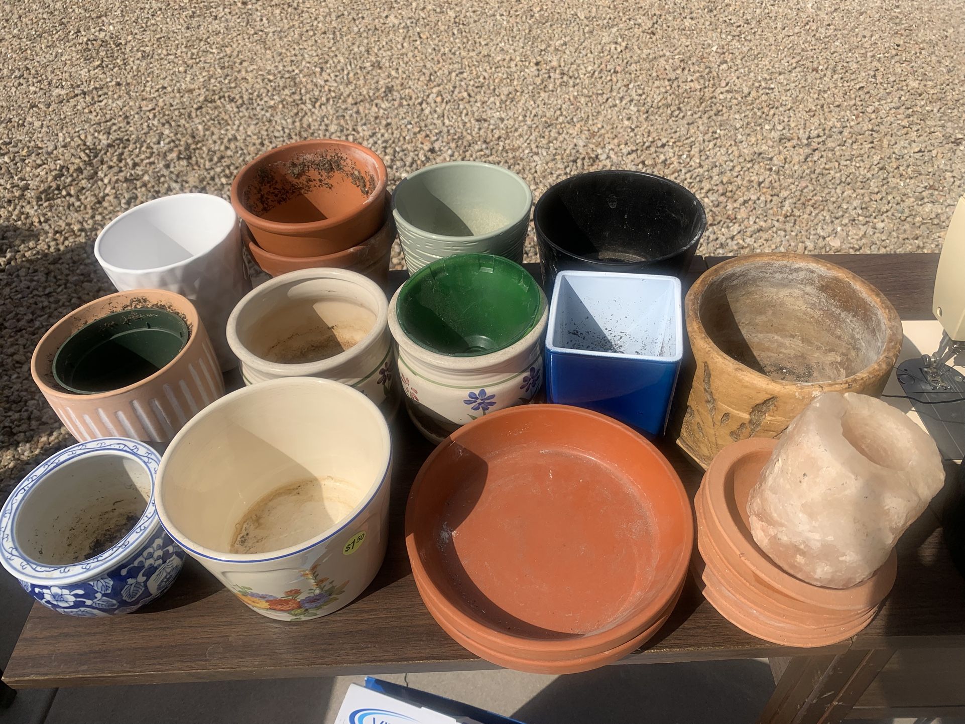 Misc Pots And Drip Trays