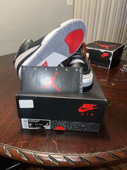 Air Jordan retro 3(Black Cement)